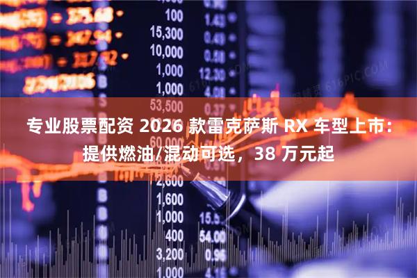 专业股票配资 2026 款雷克萨斯 RX 车型上市：提供燃油/混动可选，38 万元起